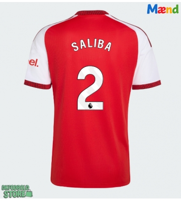 Arsenal William Saliba #2 Replika Hjemmebanetrøje 2026-27 Kortærmet